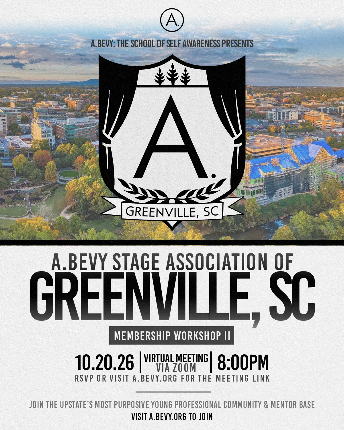 Membership Workshop II | A.Bevy Stage Association of Greenville, SC