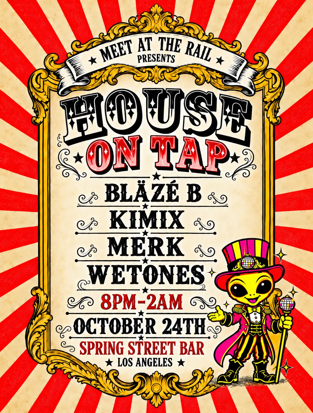 Meet at the Rail: House On Tap