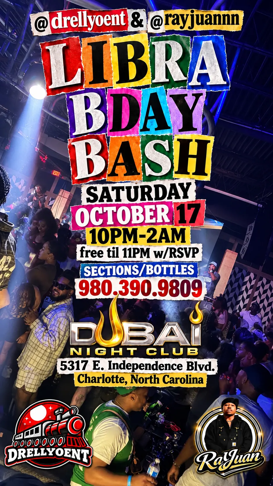 CLT LGBT LIBRA BDAY BASH