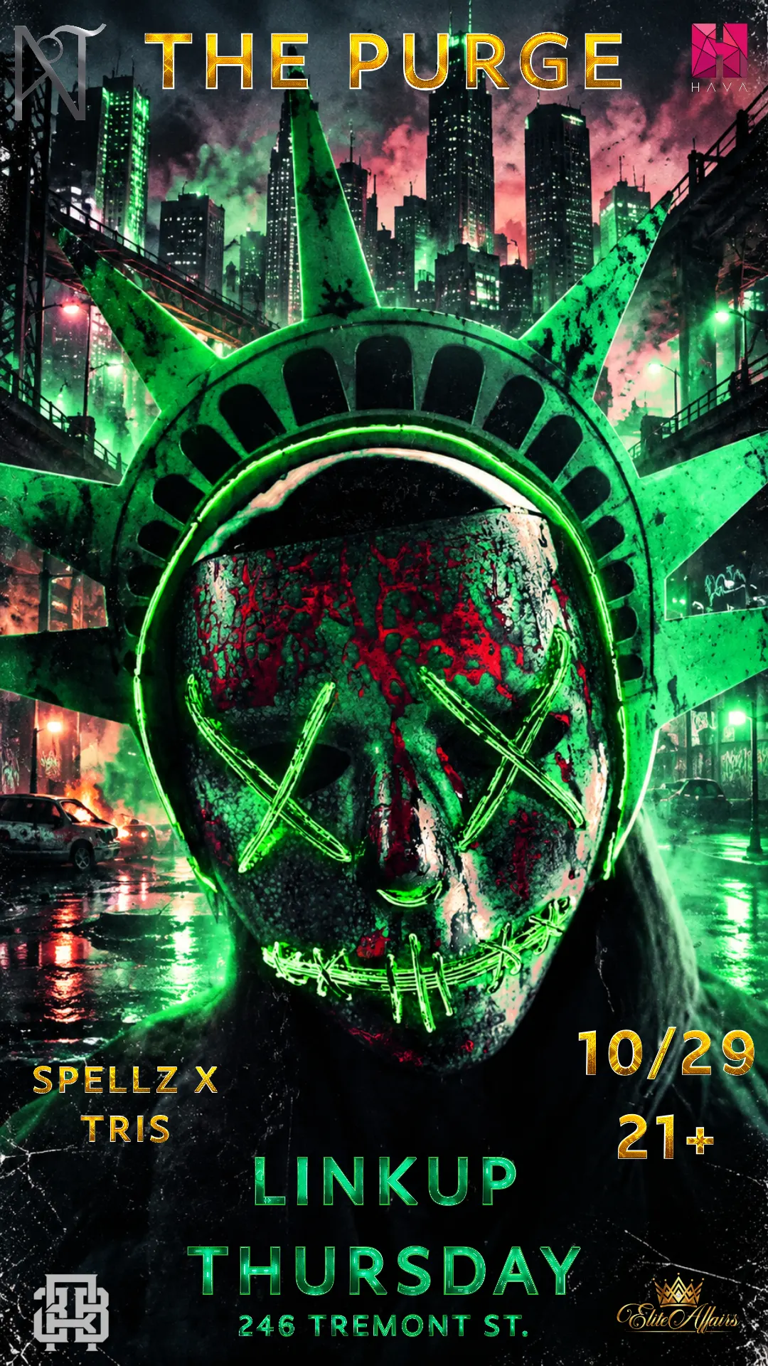 LINK UP THURSDAY: THE PURGE(ELITE AFFAIRS)