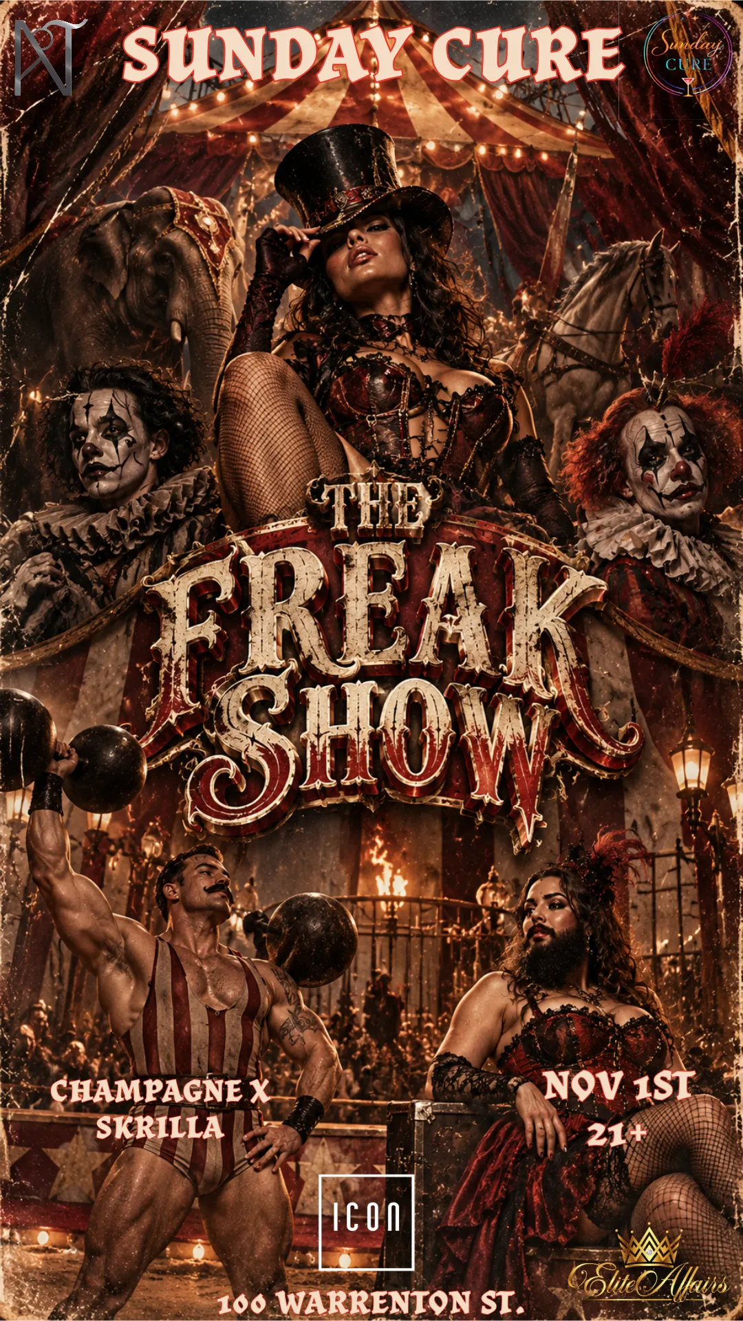 LINK UP THURSDAY: THE FREAK SHOW(ELITE AFFAIRS)