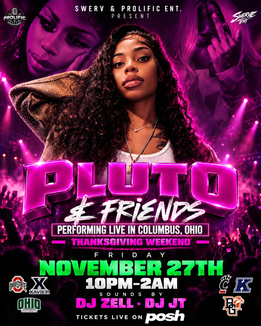 PLUTO PERFORMING LIVE IN COLUMBUS OHIO🥳