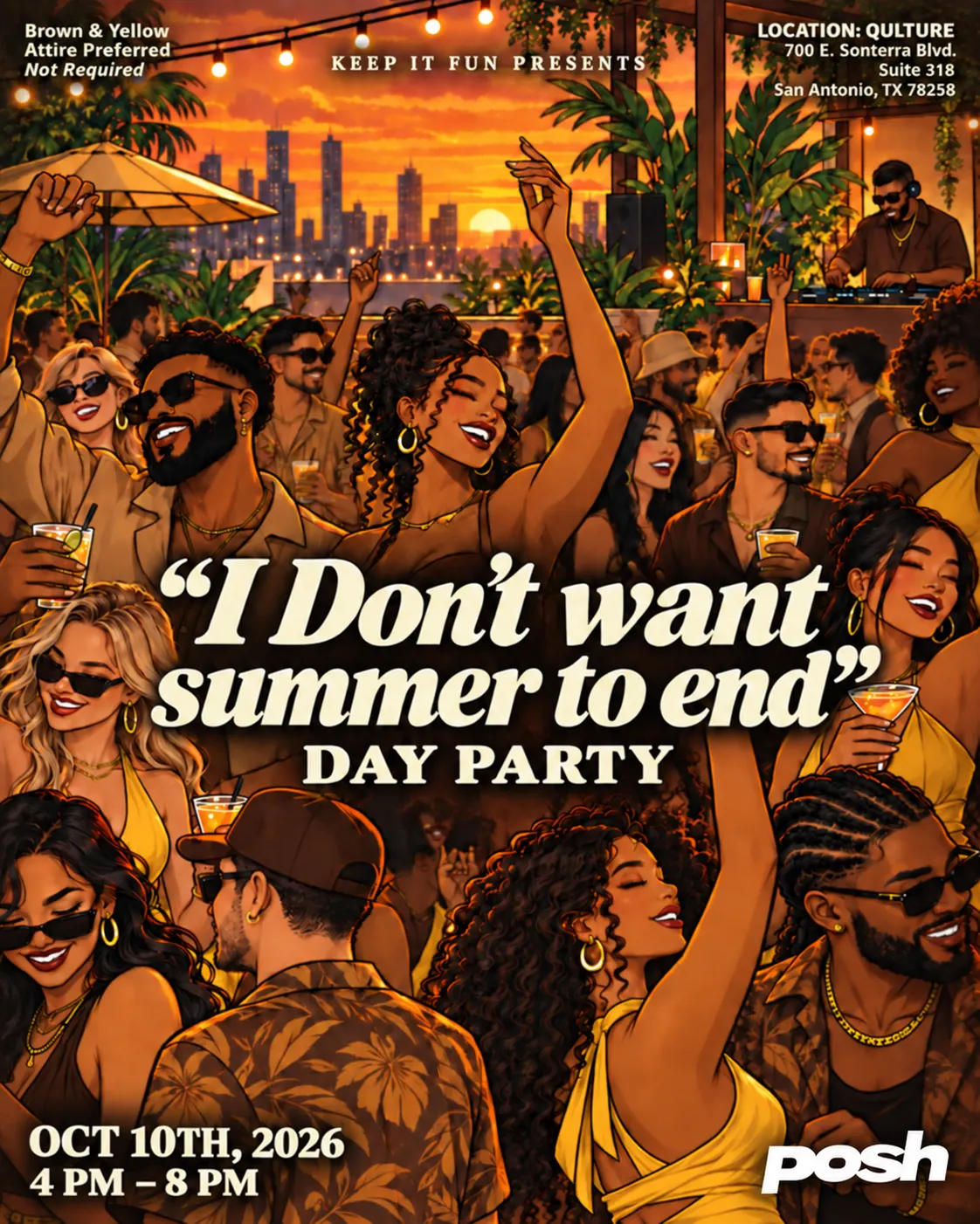 KEEP IT FUN PRESENTS: I DONT WANT SUMMER TO END DAY PARTY