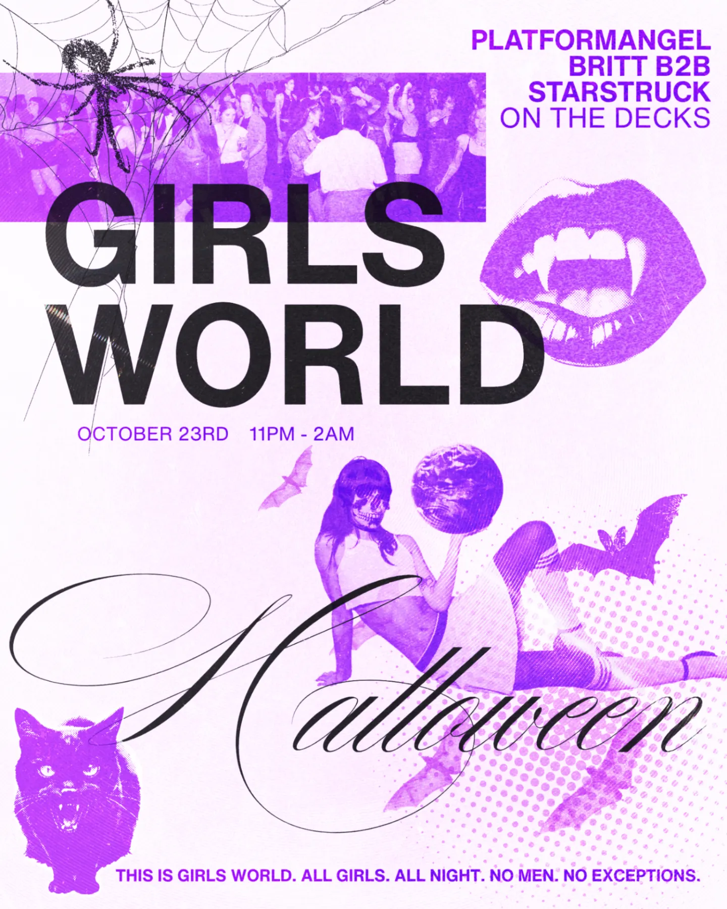 GIRLS WORLD - NO BOYS ALLOWED HALLOWEEN
