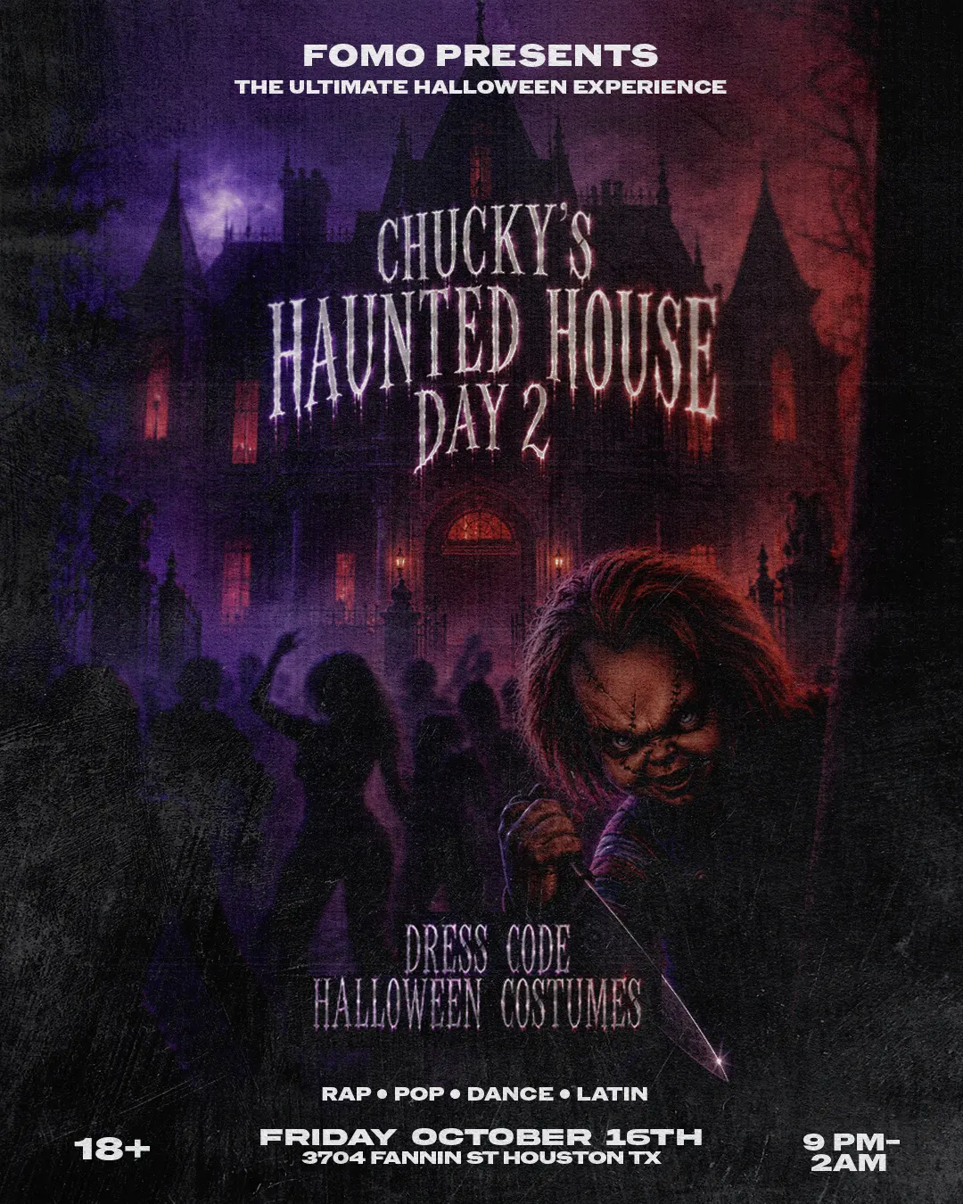 CHUCKYS HAUNTED HOUSE DAY 2