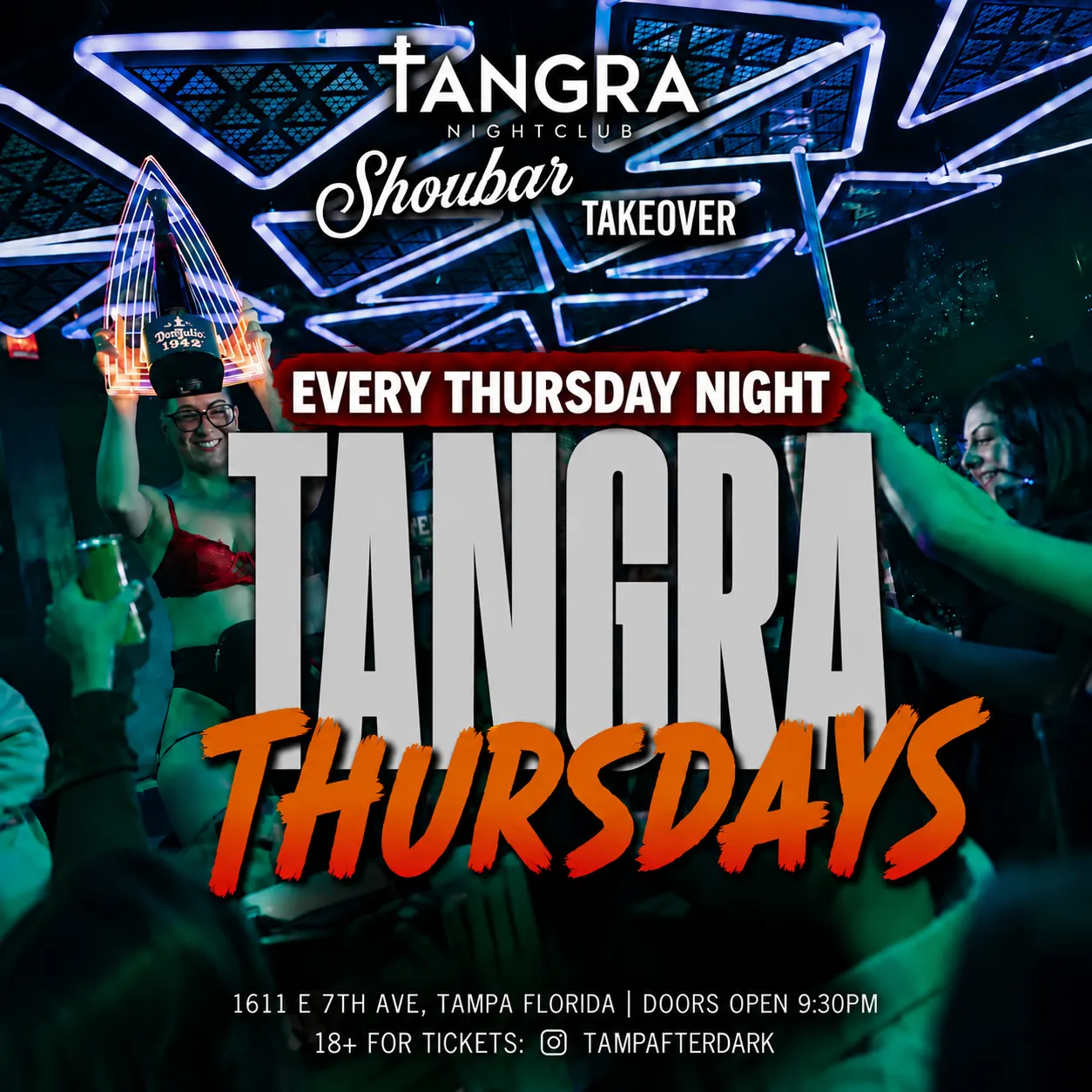 THURSDAY NIGHTS @ TANGRA (18+)