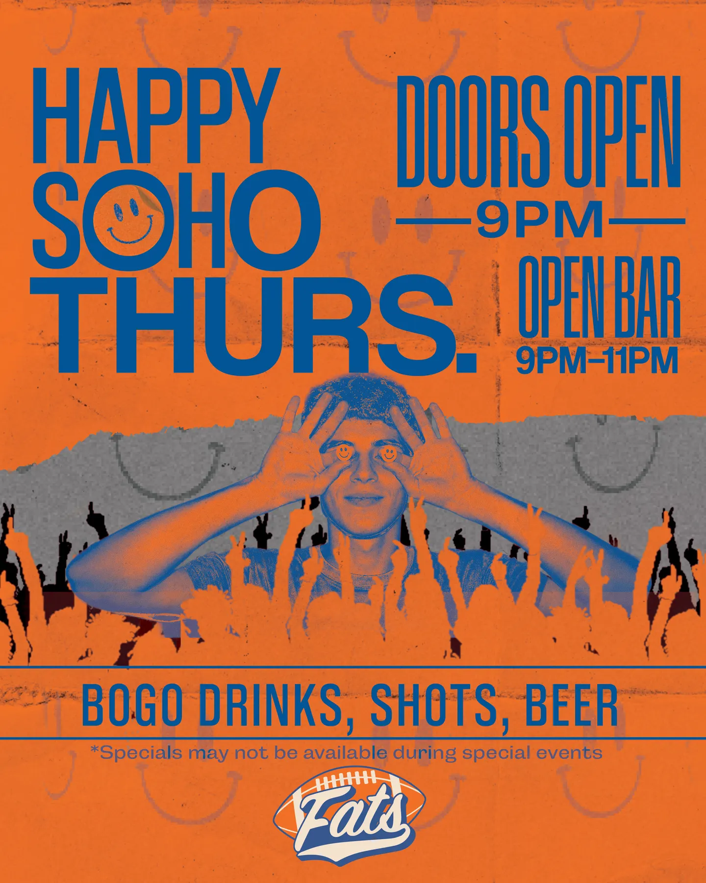 Happy Soho Thursday's College Night