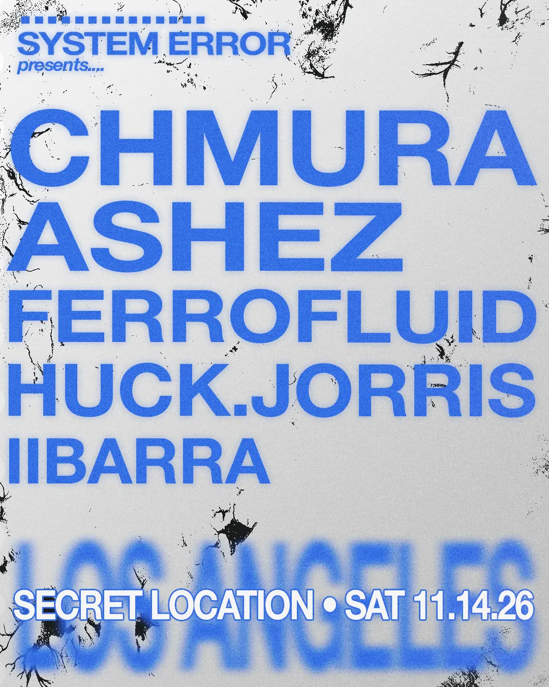 SYSTEM ERROR: CHMURA + ASHEZ