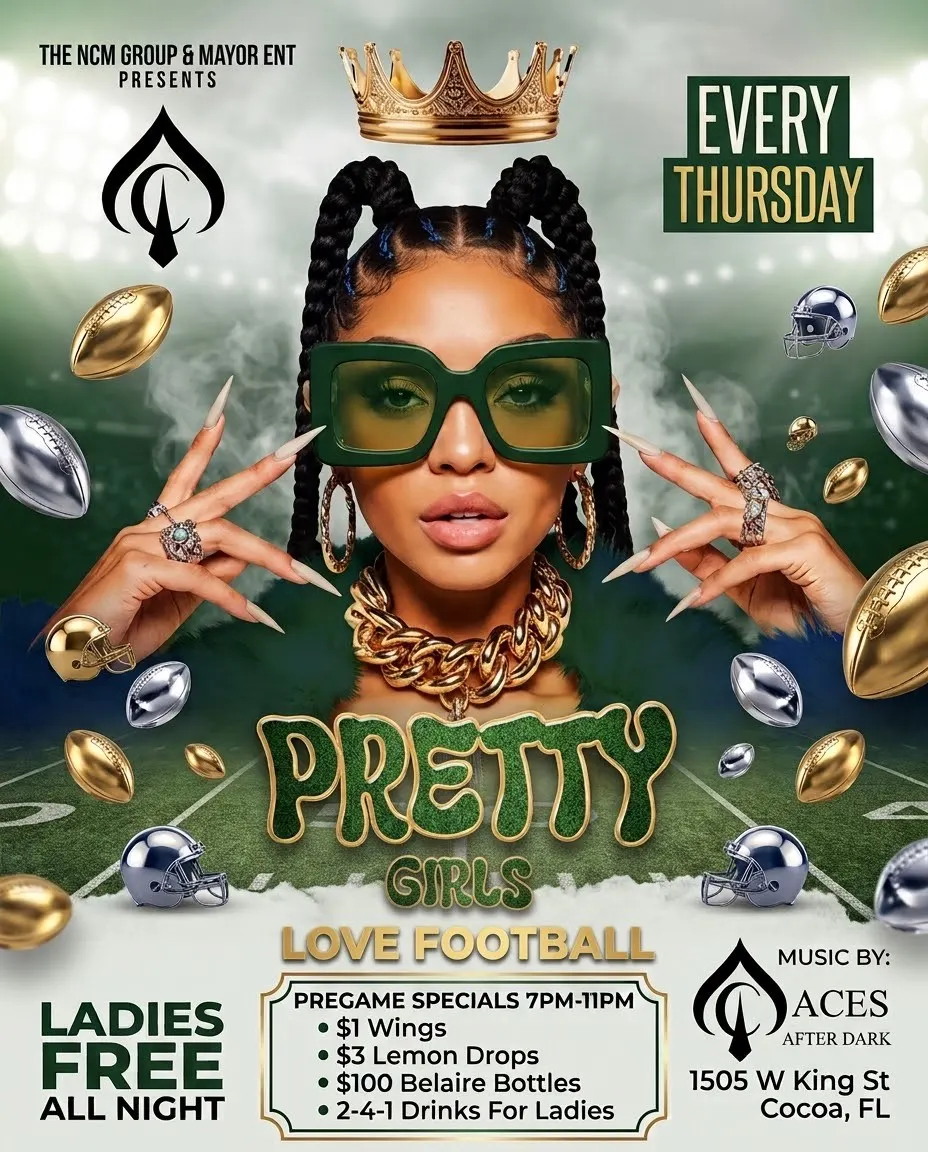 Pretty Girls Love Football Thursdays @ Aces