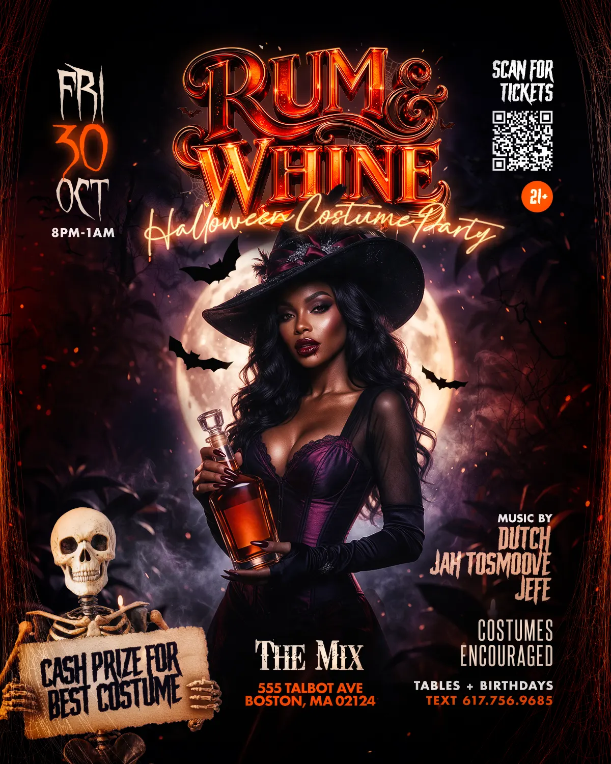 Rum & Whine: Halloween Costume Party
