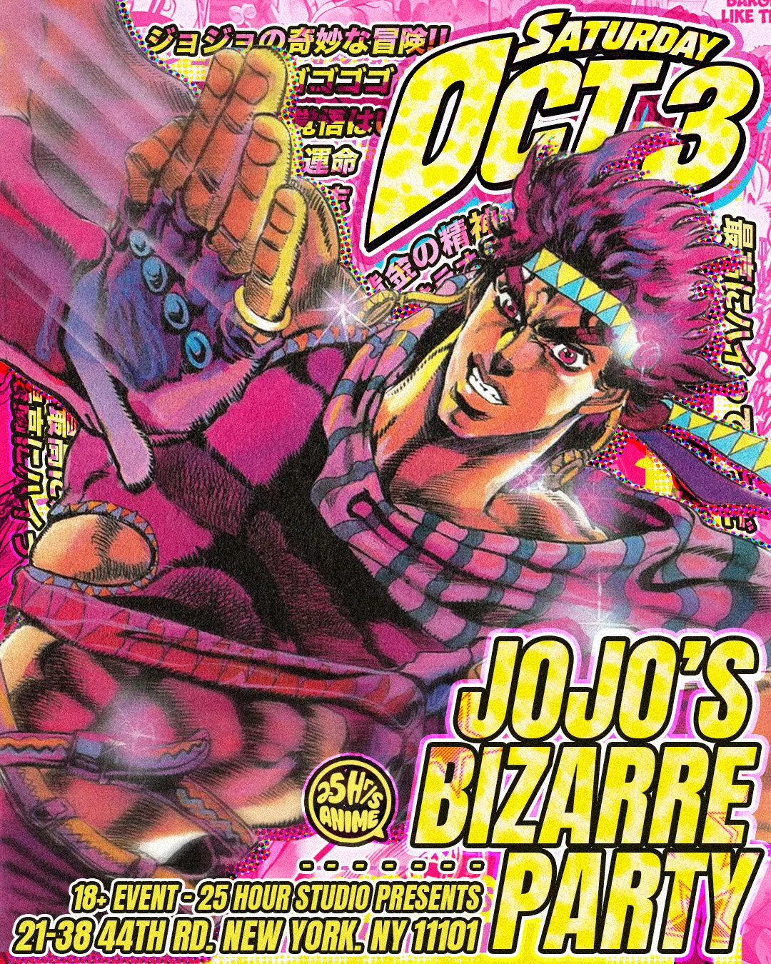25hour Studio: Jojo's Bizarre Party
