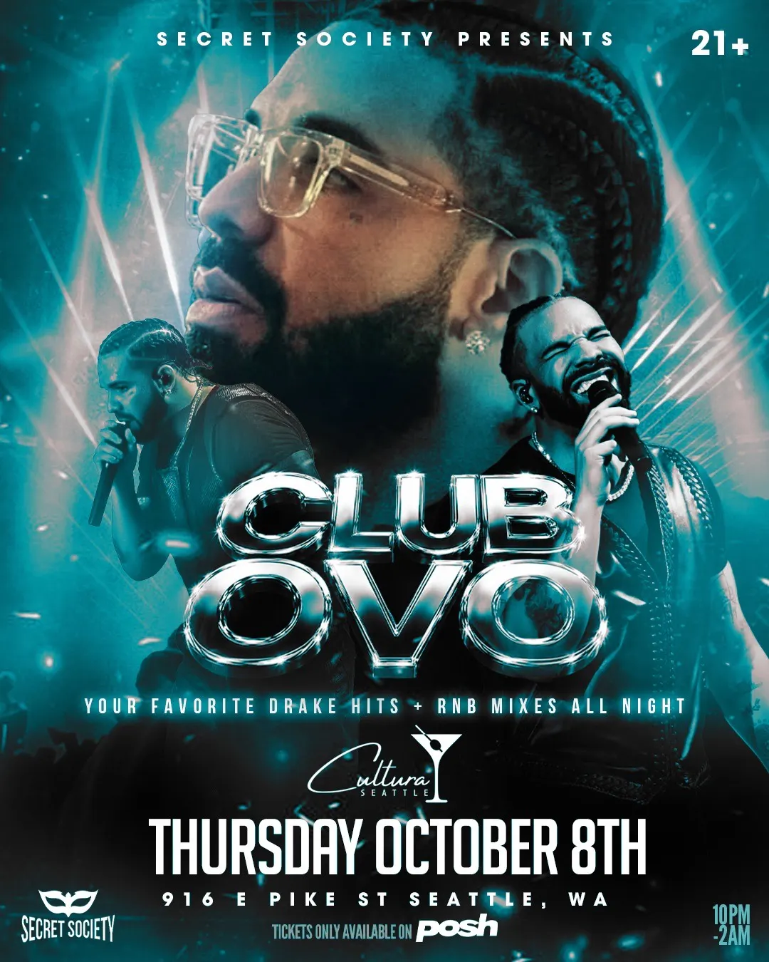CLUB OVO - DRAKE NIGHT (SEATTLE , WASHINGTON )