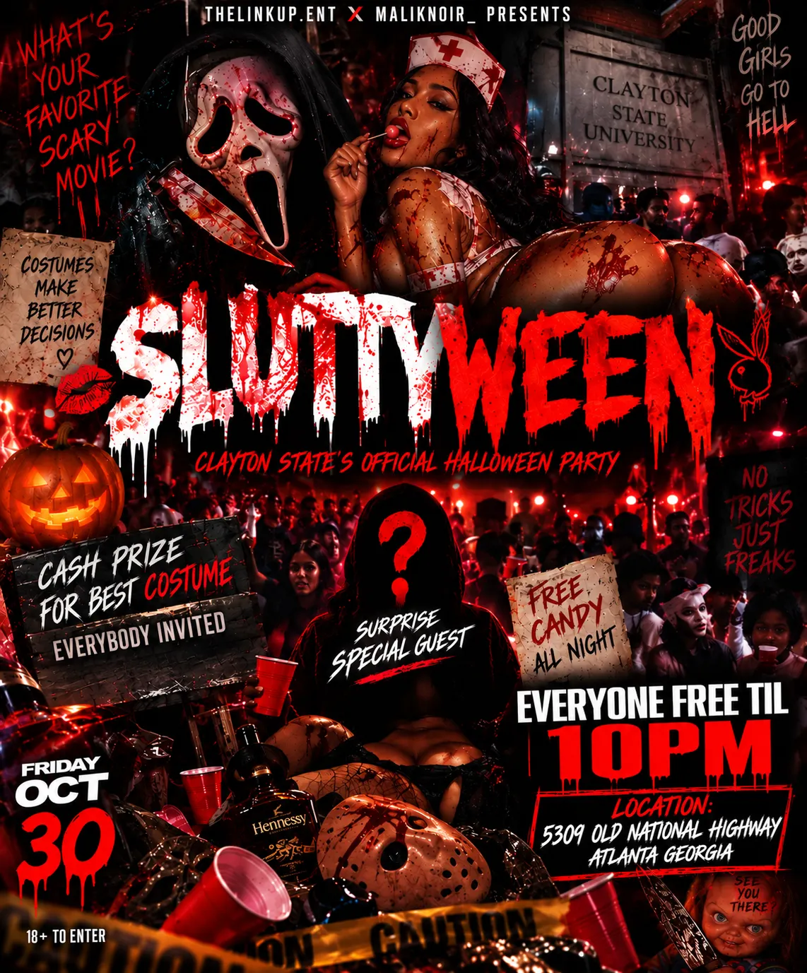 🎃 SLUTTYWEEN: NO TRICKS, JUST FREAKS