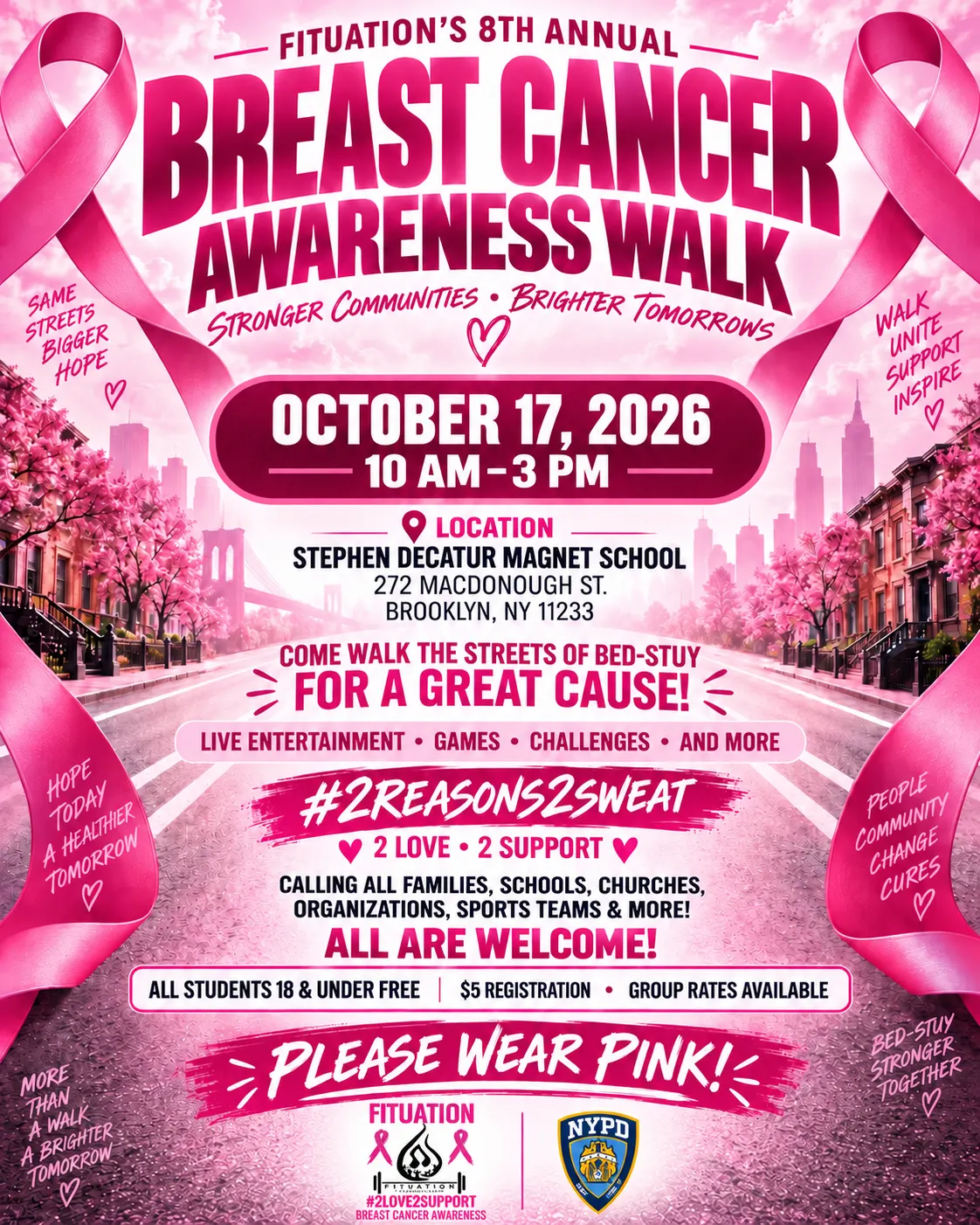 Fituations 8th Annual Breast Cancer Awareness Walk