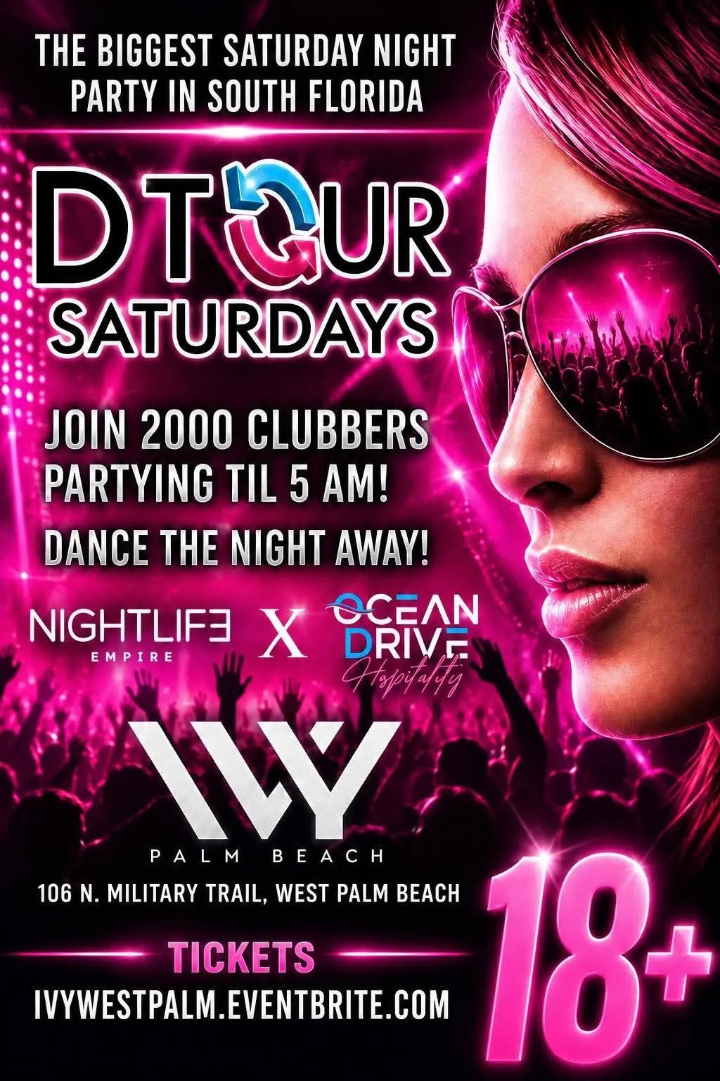 EVERY SATURDAY: 18+ at IVY Palm Beach | 10PM–5AM