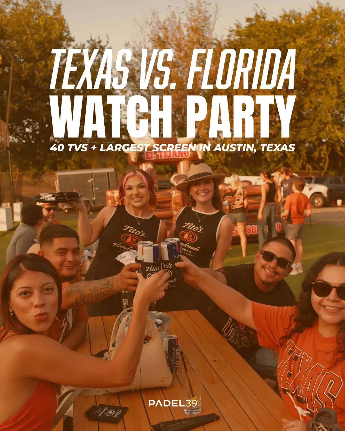 TEXAS VS. FLORIDA WATCH PARTY ๐๐๐งก๐ค