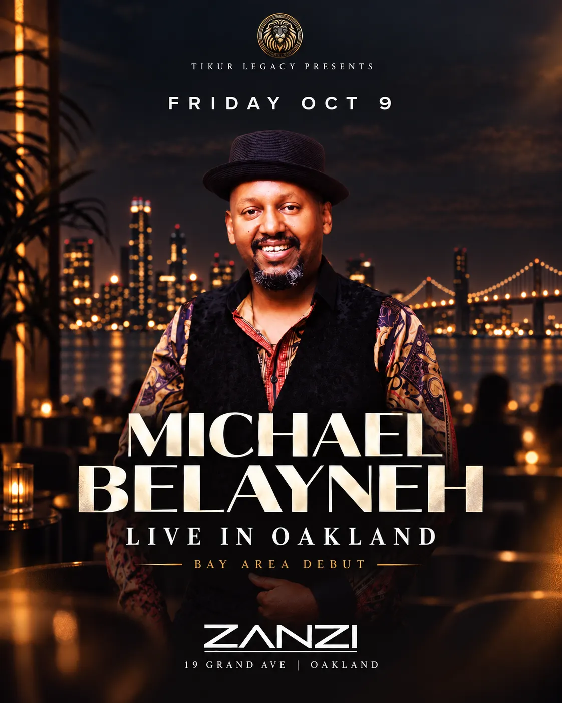 Michael Belayneh Live In Oakland 10/9