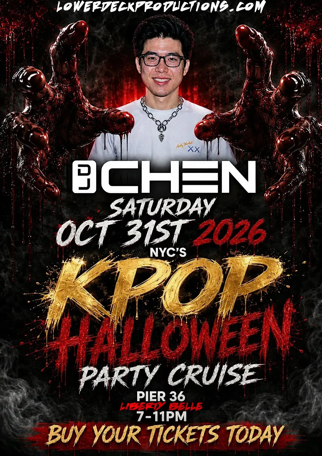 ๐๐ NYC K-Pop Halloween Dance Cruise w/ DJ Chen