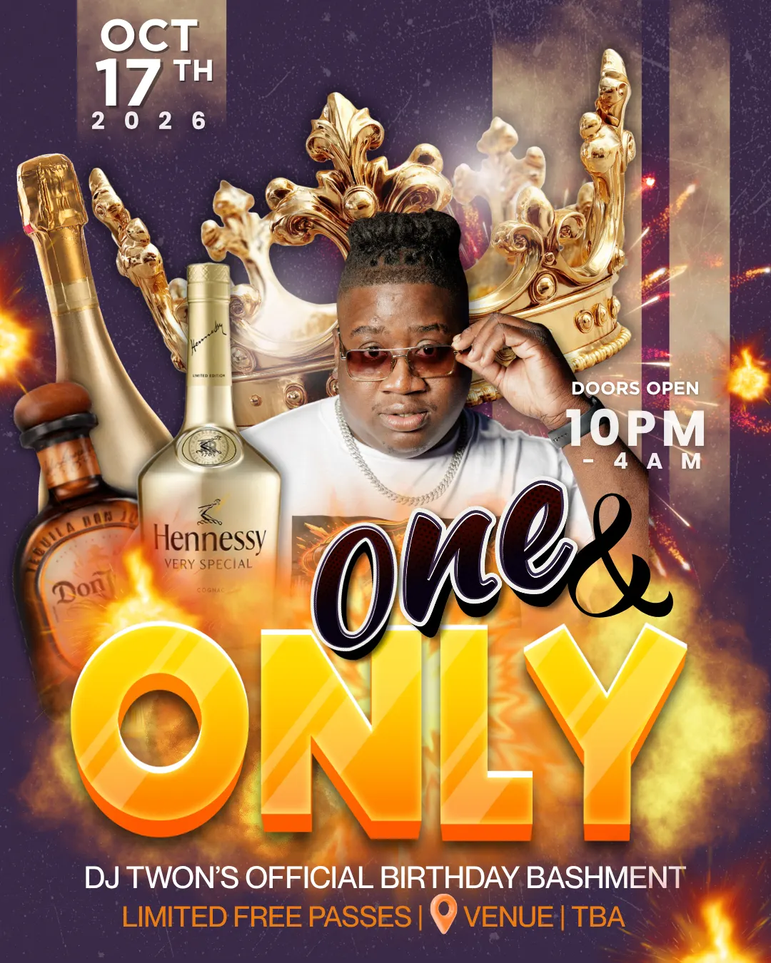 One & Only Dj Twon Birthday Bashment