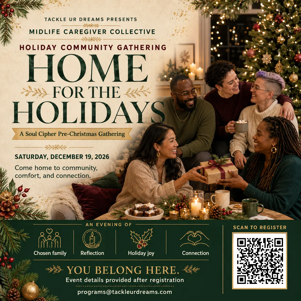 Home for the Holidays: A Soul Cipher Pre-Christmas Gathering