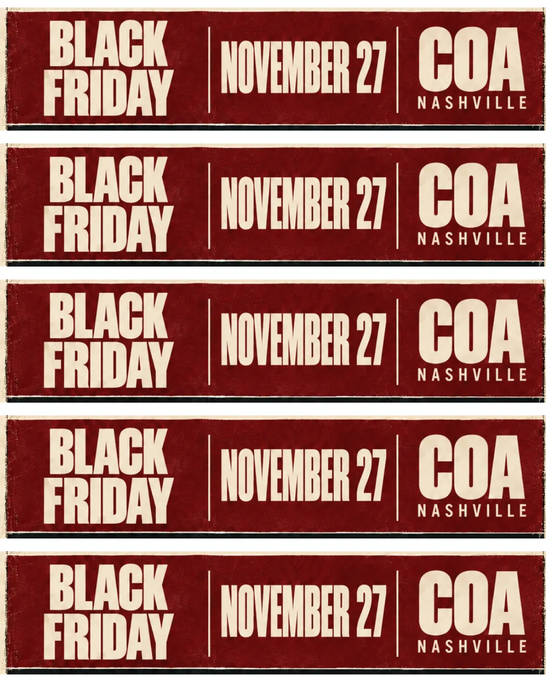 BLACK FRIDAY