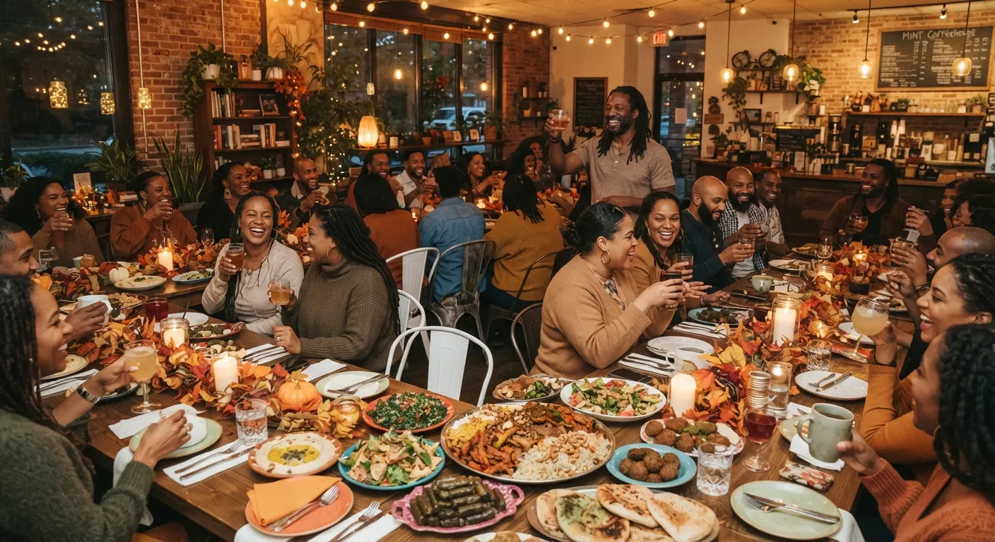 GFC Holiday Table: Syrian Feast, Winter Warmth & Grown Folks (35+)