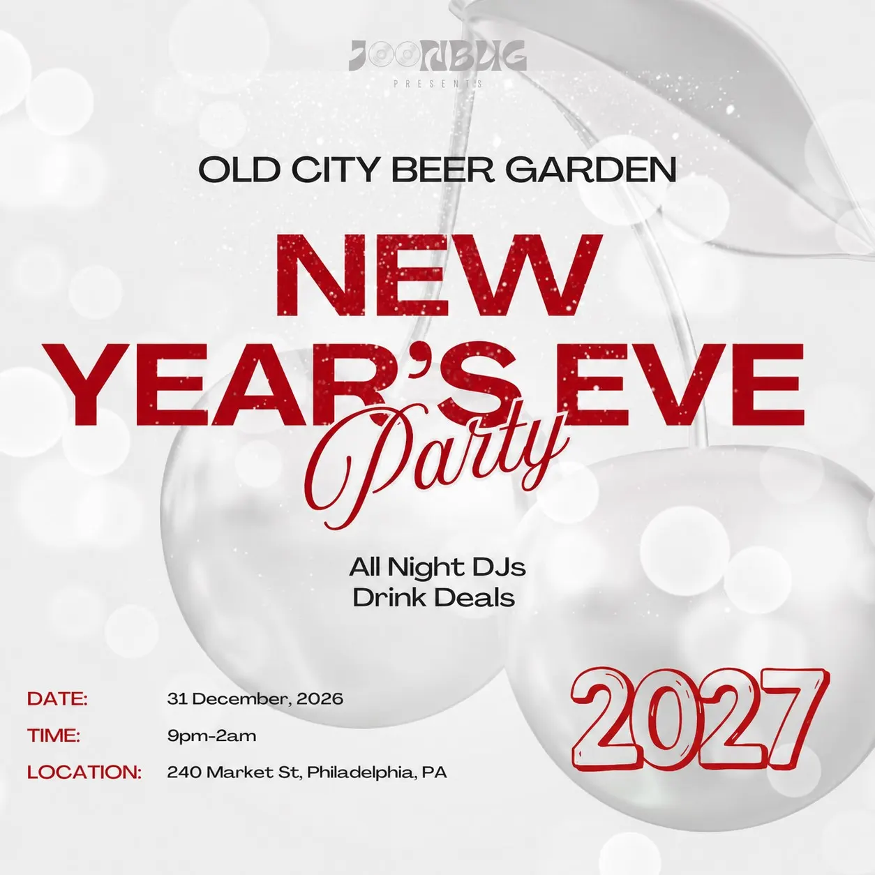 Old City Beer Garden NYE27