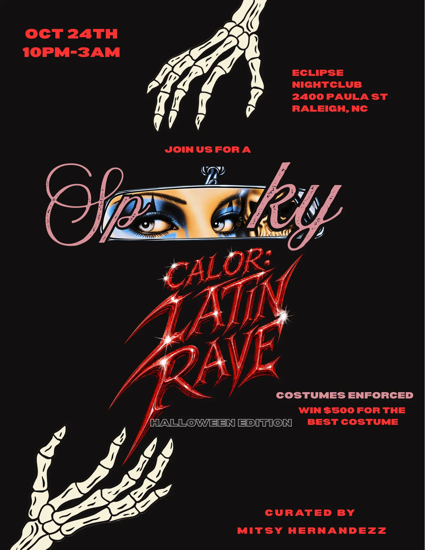 Calor Latin Rave: Halloween Edition