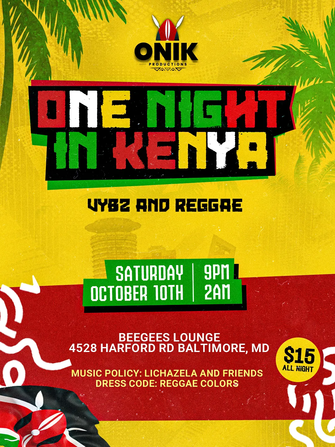 One Night In Kenya: Vybz And Reggae