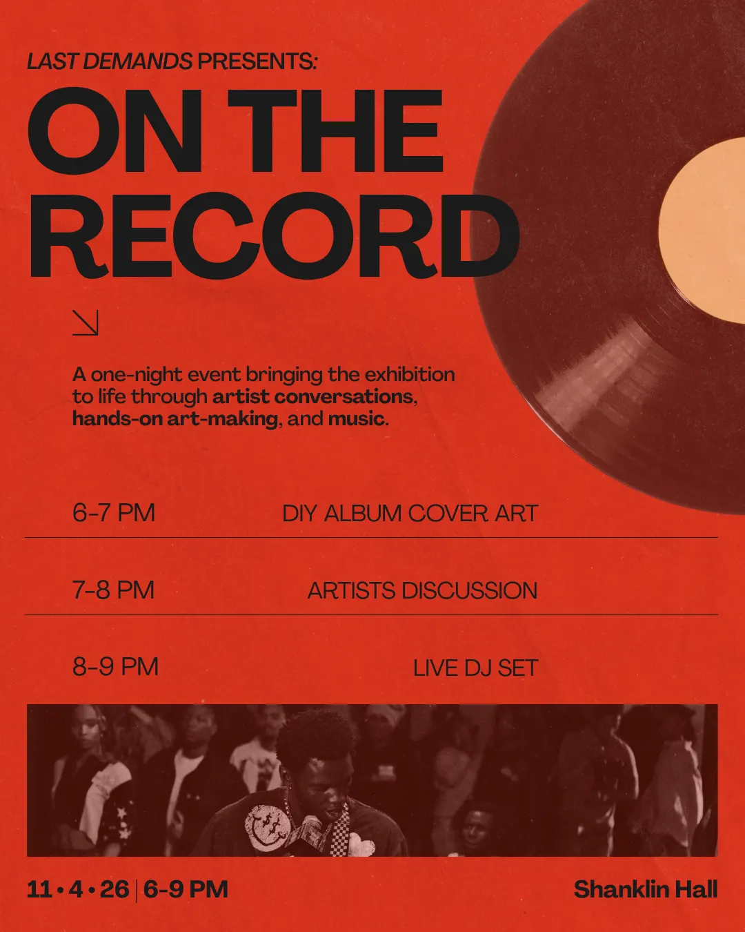 ON THE RECORD: A LAST DEMANDS EVENT