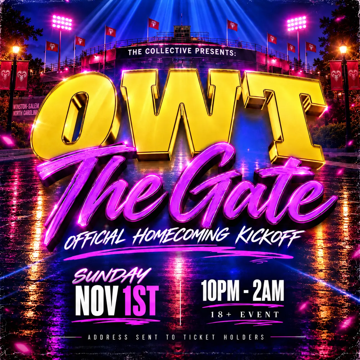 Owt The Gate: Official Homecoming Kickoff