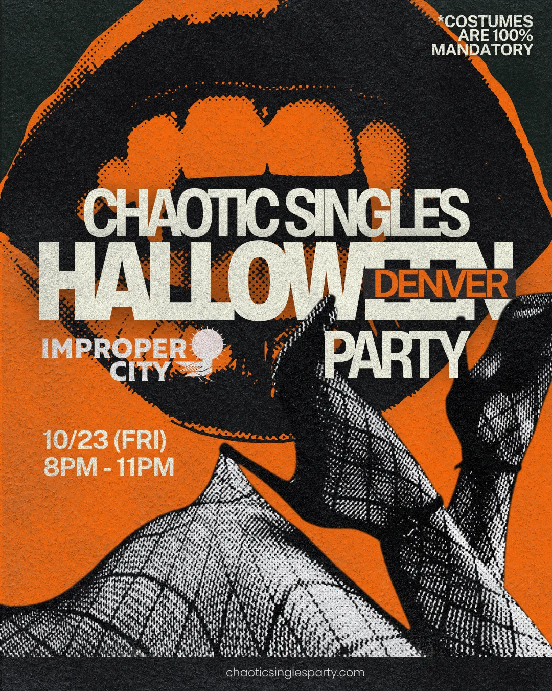 Chaotic Singles HALLOWEEN Party (Denver)