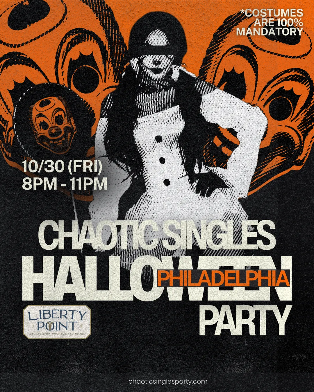 Chaotic Singles HALLOWEEN Party (Philadelphia)