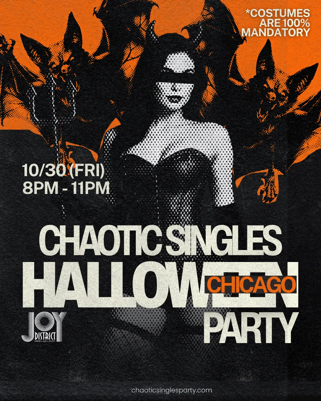 Chaotic Singles HALLOWEEN Party (Chicago)