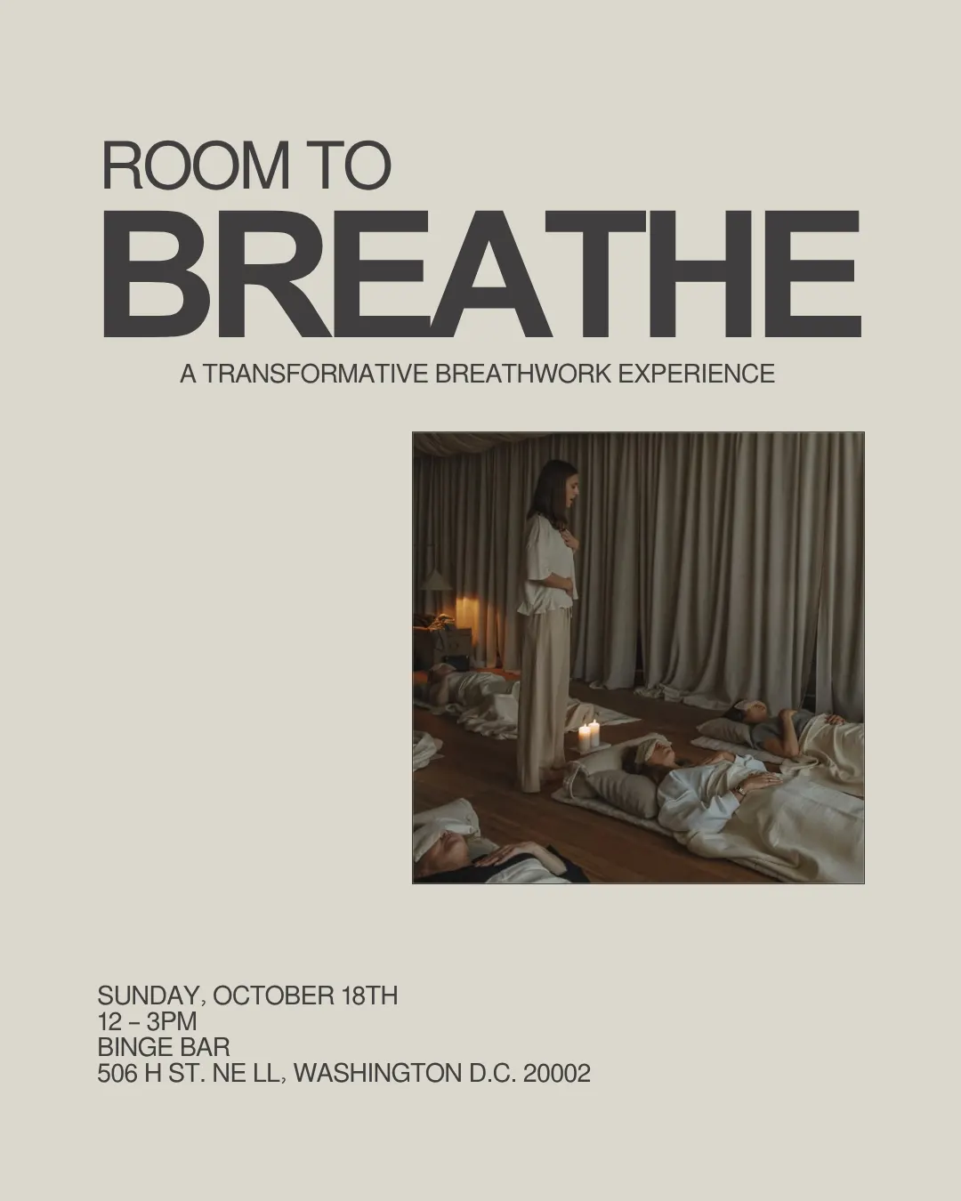 Room to Breathe: a Transformative Breathwork Experience