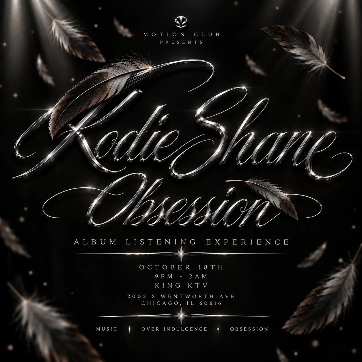 KODIE SHANE — OBSESSION | ALBUM LISTENING EXPERIENCE