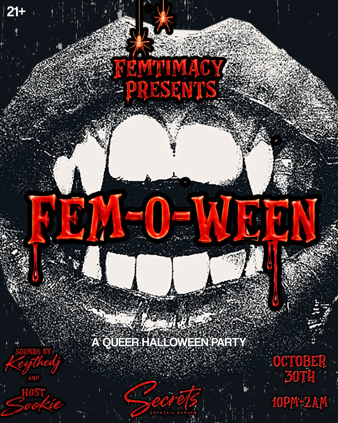 Fem-O-Ween: A Queer Halloween Party 👻