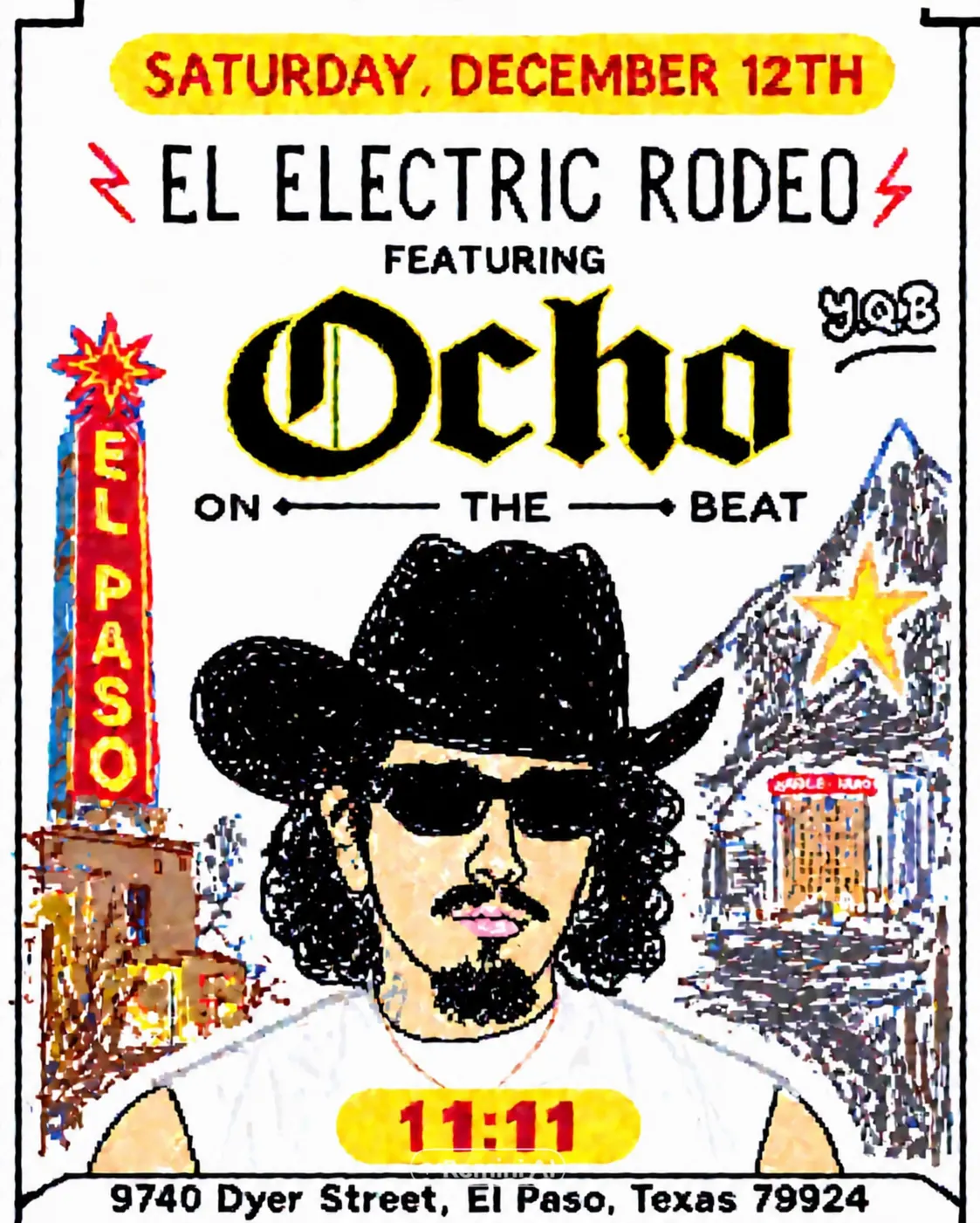 El Electric Rodeo Featuring Ocho @ 11:11