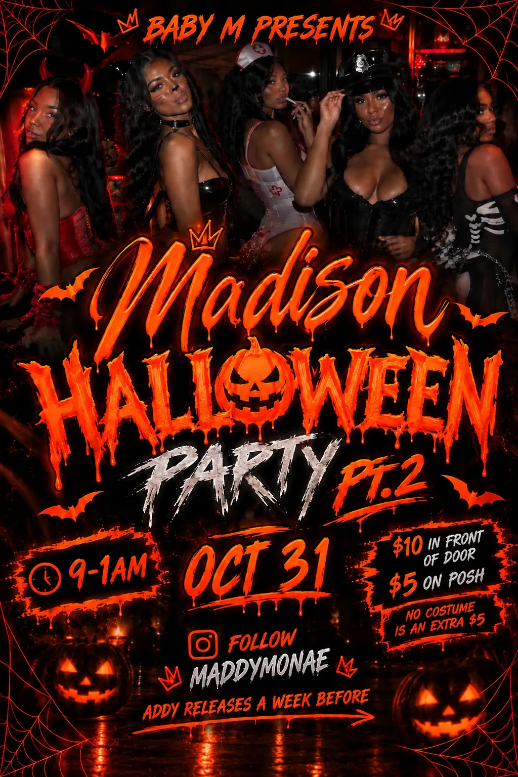 Madison’s Halloween party