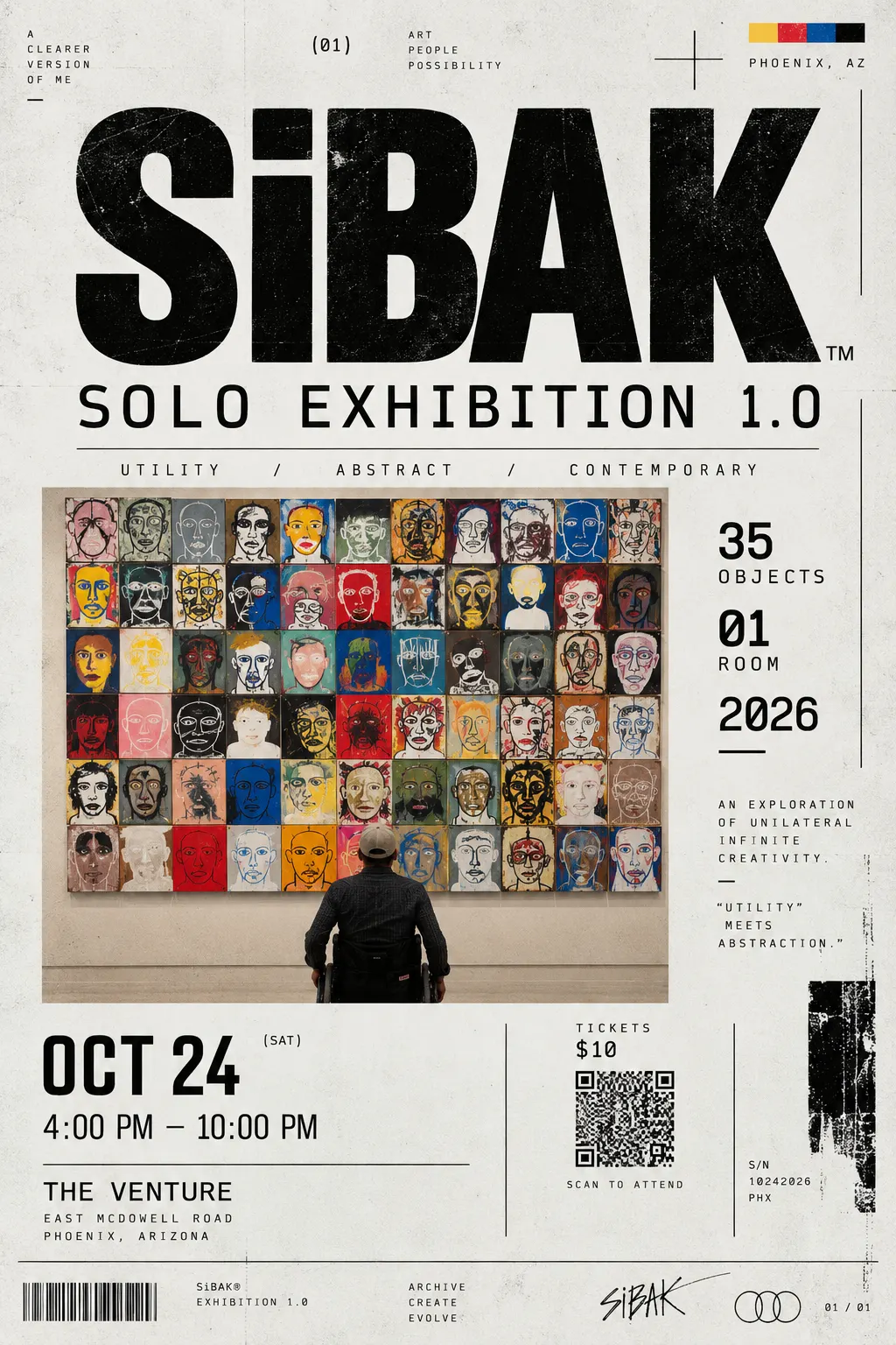 SiBAK SOLO EXHIBITION 1.0