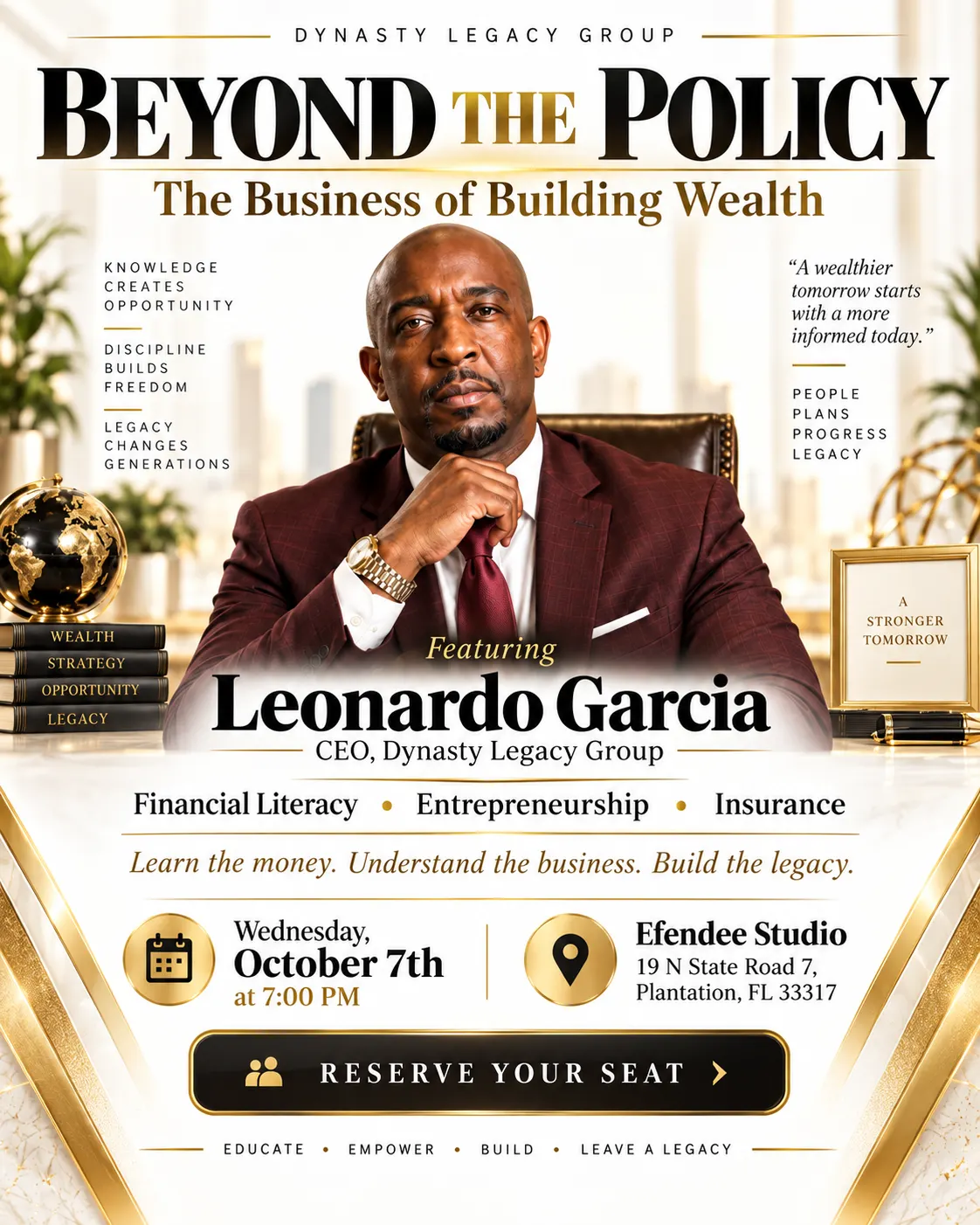 Beyond the Policy: The Business of Building Wealth
