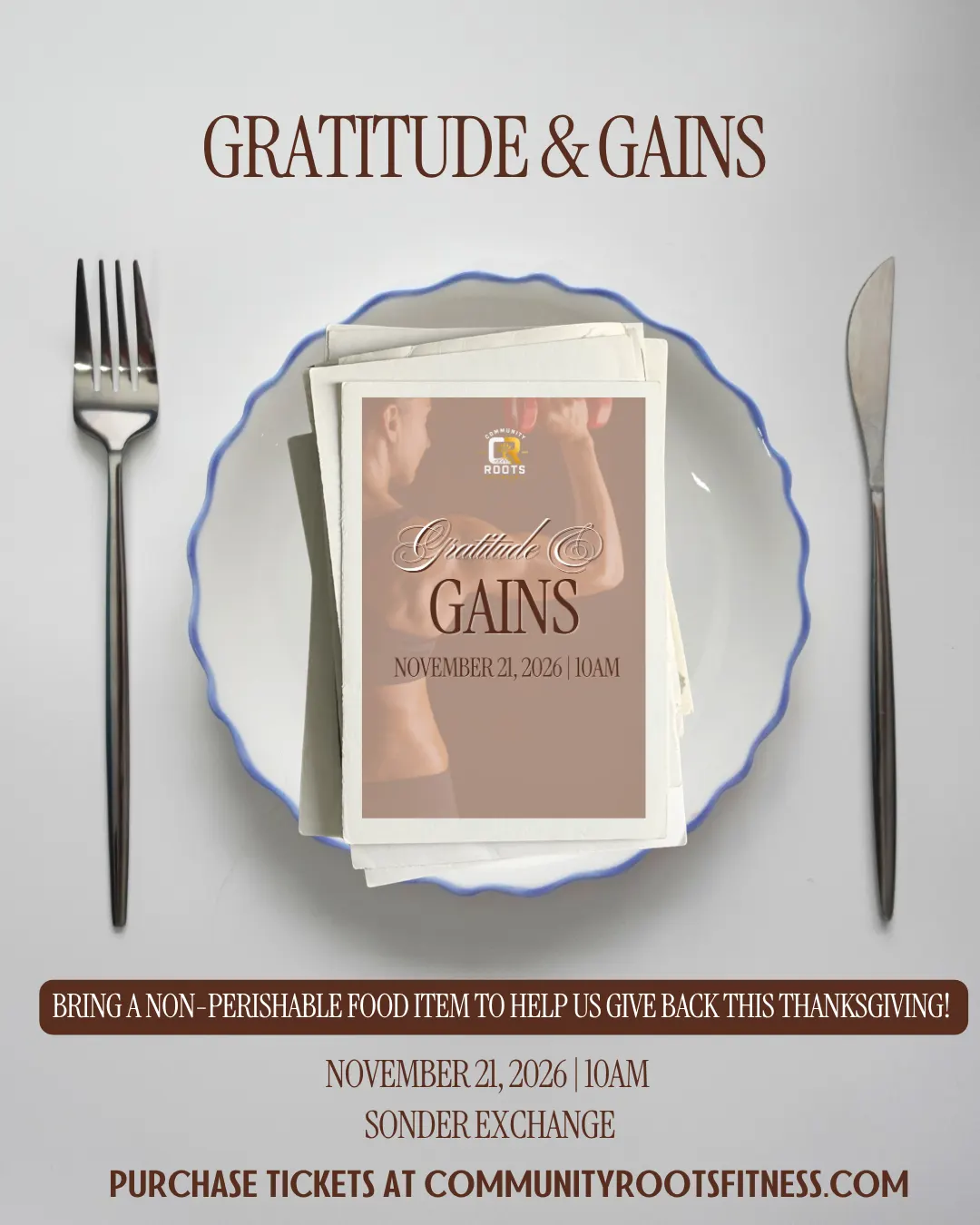 Gratitude and Gains: Strength and Conditioning Workout