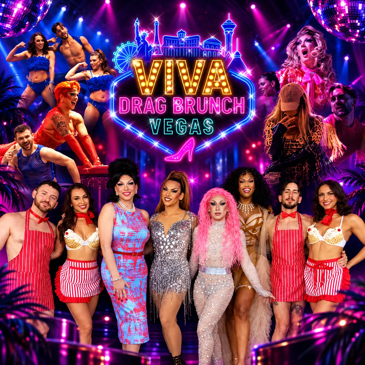 Viva Drag Brunch Vegas • Live Drag Show & Bottomless Mimosas