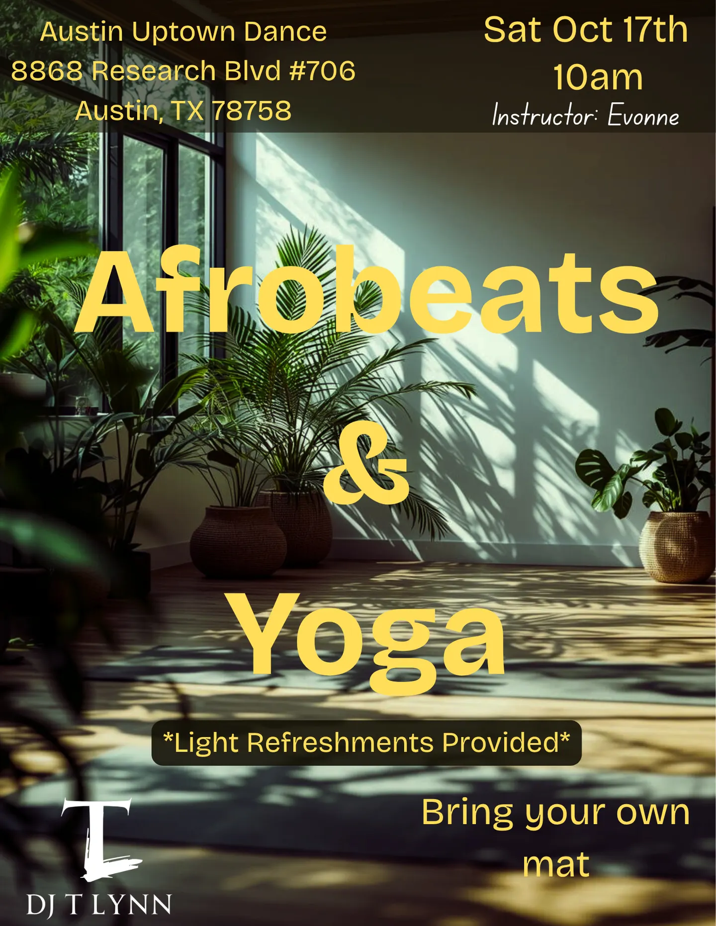 Afrobeats & Yoga