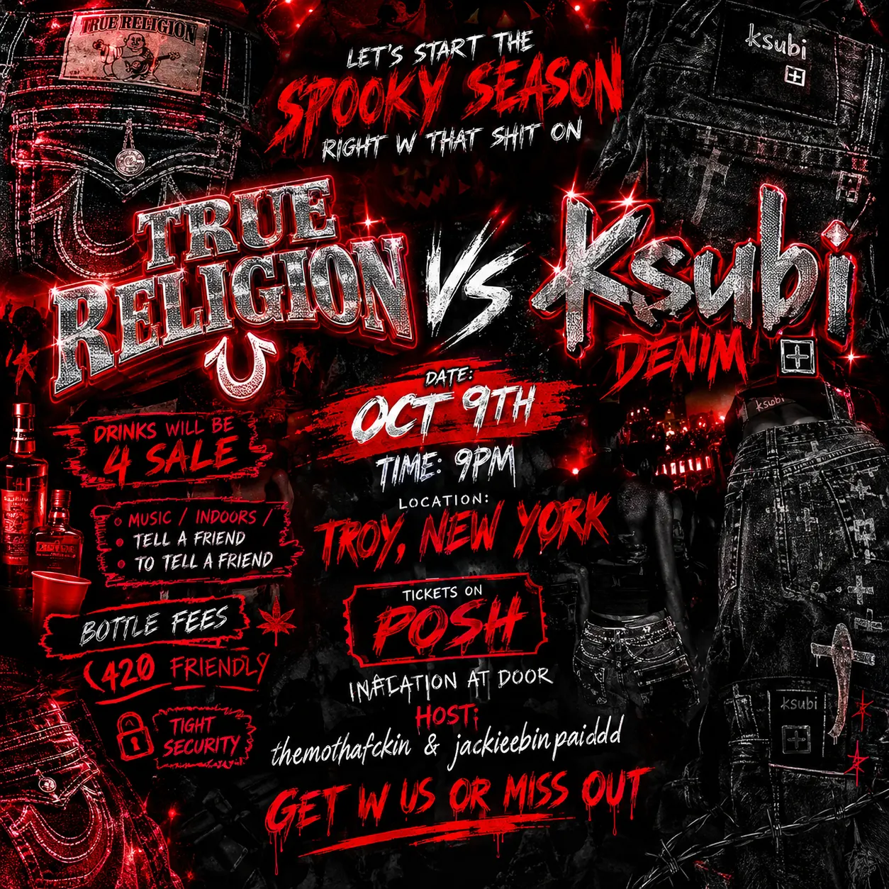 TRUE RELIGION VS KSUBI