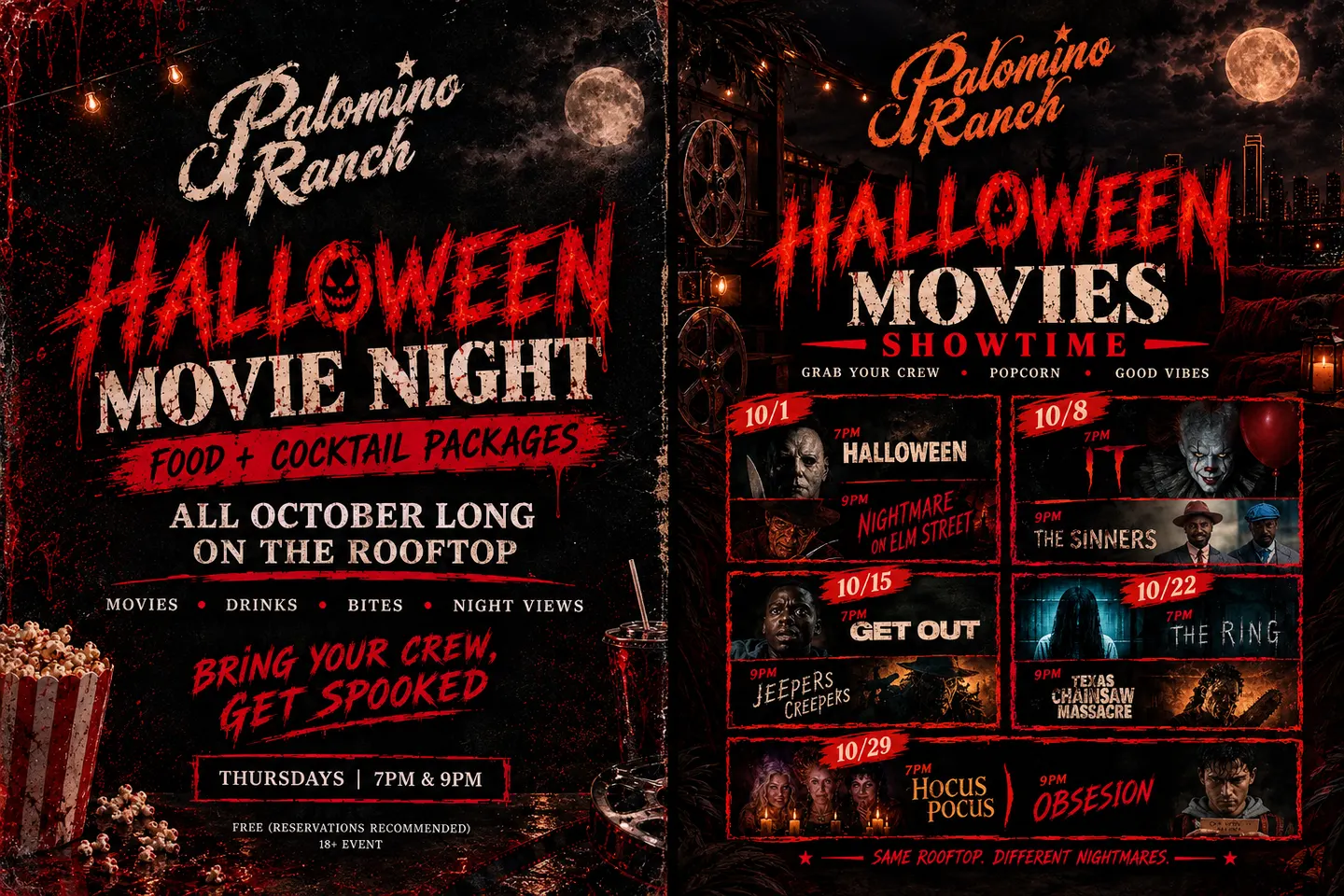 HORROR MOVIE MARATHON