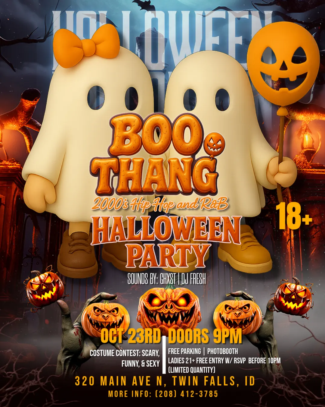 👻 BOO THANG: 2000s HIP HOP & R&B HALLOWEEN PARTY TWIN FALLS