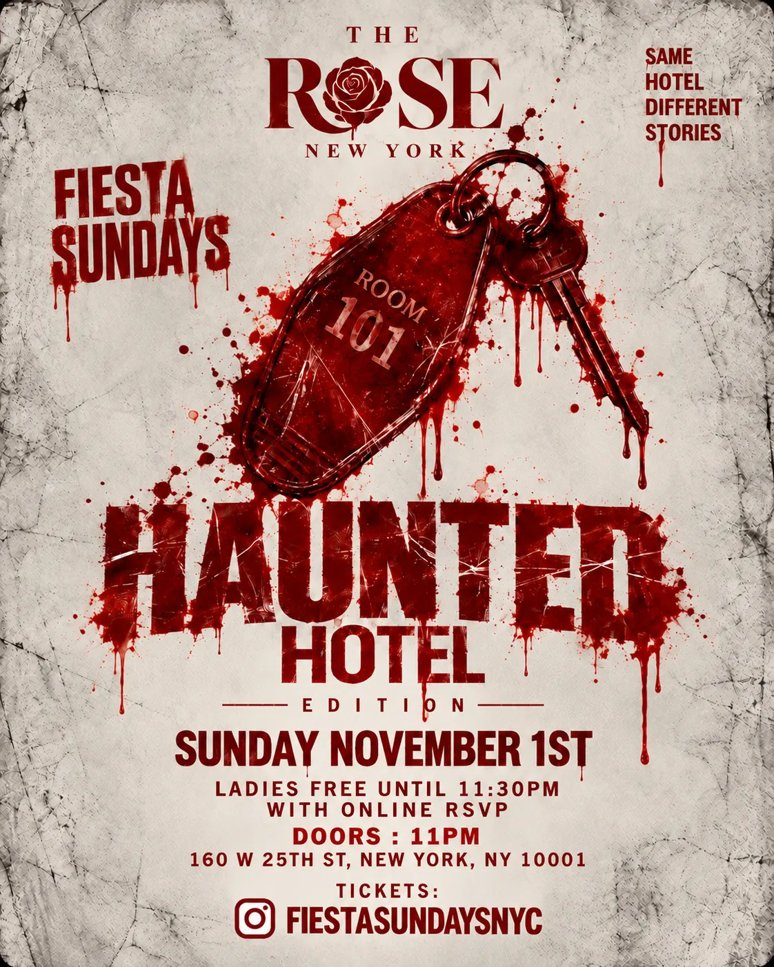 FIESTA SUNDAYS @ THE ROSE NYC (18+)
