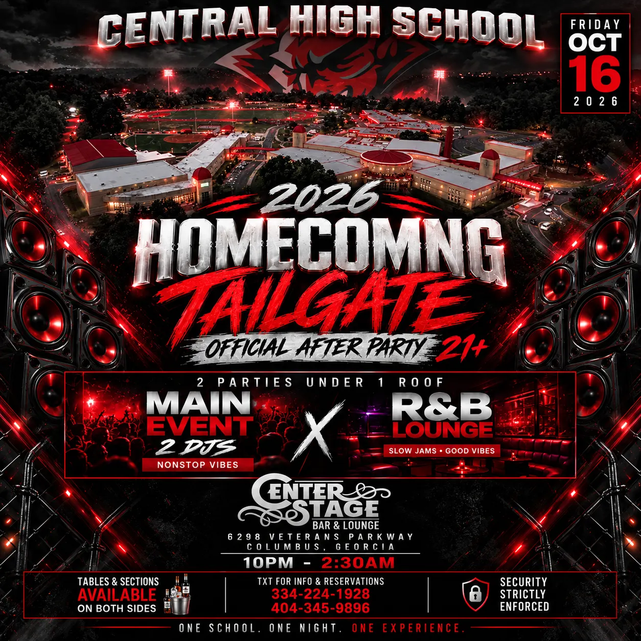 CHS 2026 Homecoming Tailgate Official After Party