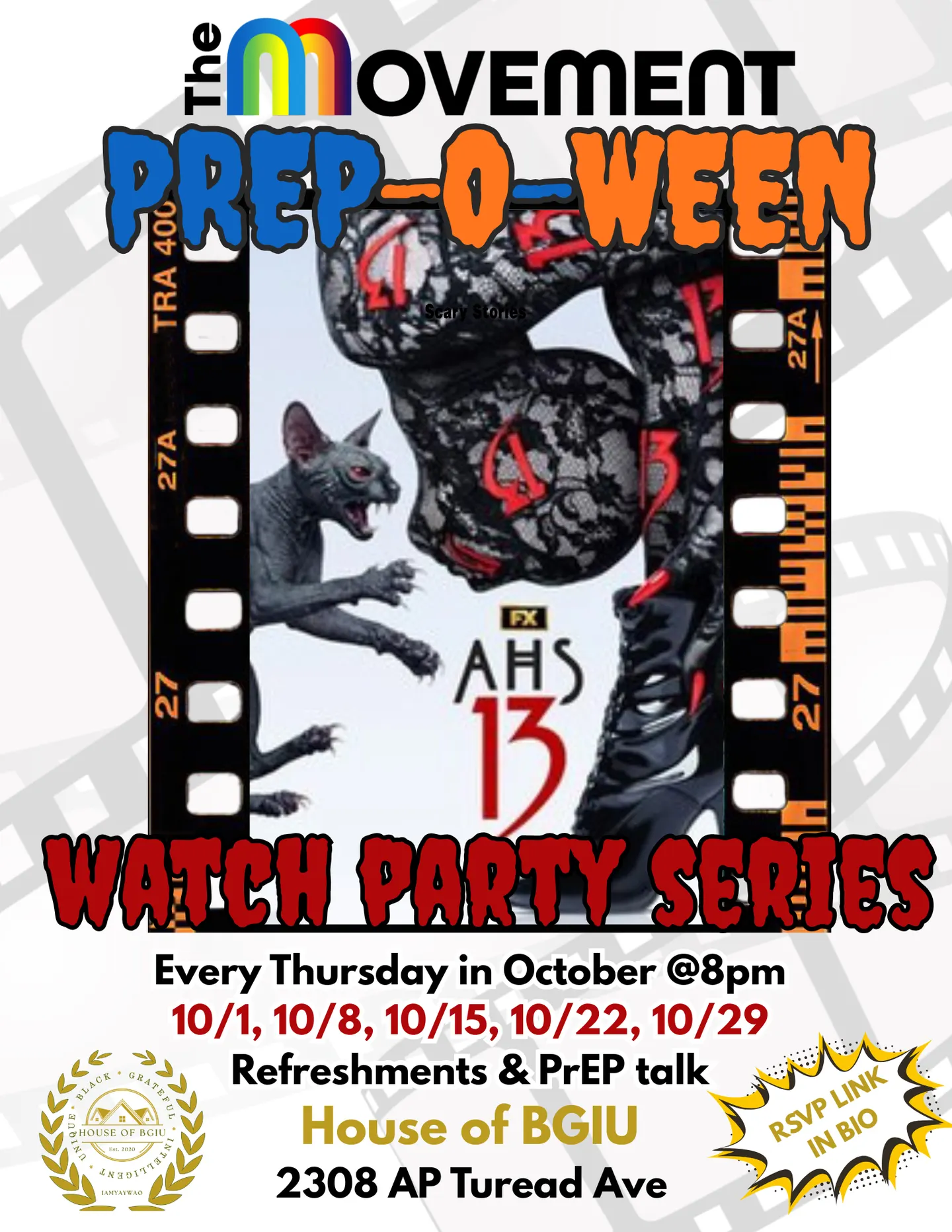 The Movement AHS 13 Watch Party Series @Houseofbgiu